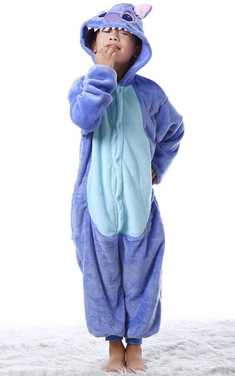 BuyKids Onesies Hoodie Stitch Animal Pajamas Kigurumi Costume Now Cheaper With 3 - 5 Days Ship - PajamasBuy