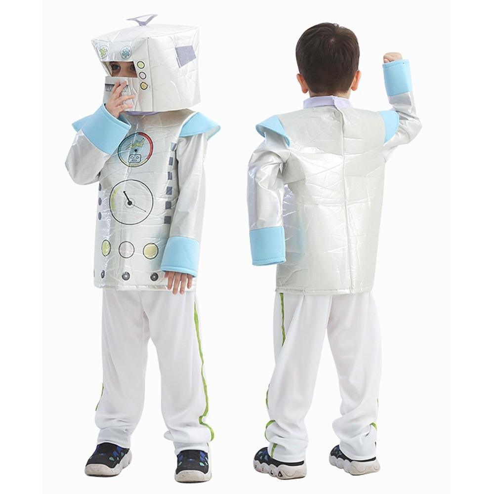 Kids Robot Funny Novelty Halloween PartyCosplay Party Costume - Pajamasbuy