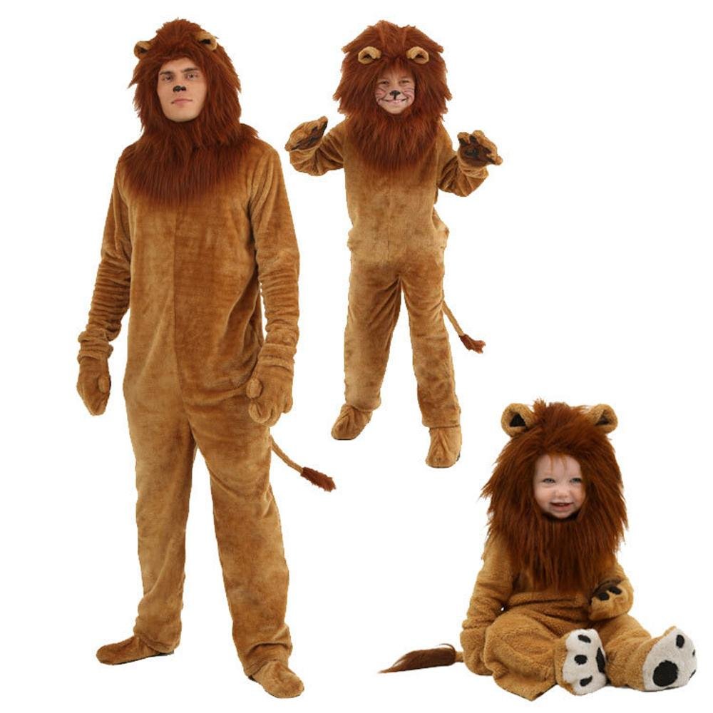 Buylion costume wizard of oz real animal party Cosplay Adult Kids Matching Now Cheaper With 3 - 5 Days Ship - PajamasBuy