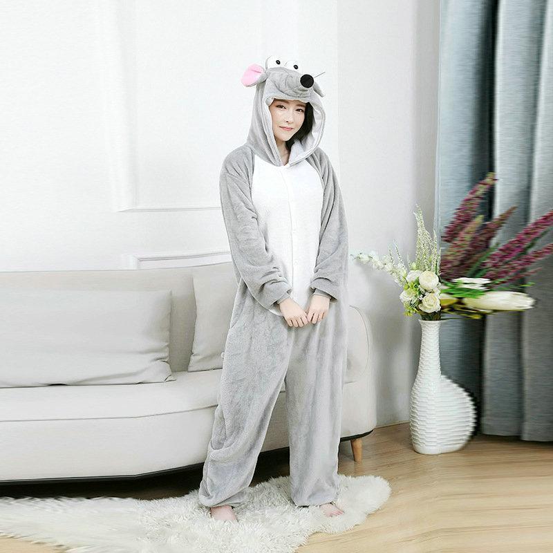 Long - nosed Rat Kigurumi Onesies For Adult Costume Pajamas - Pajamasbuy