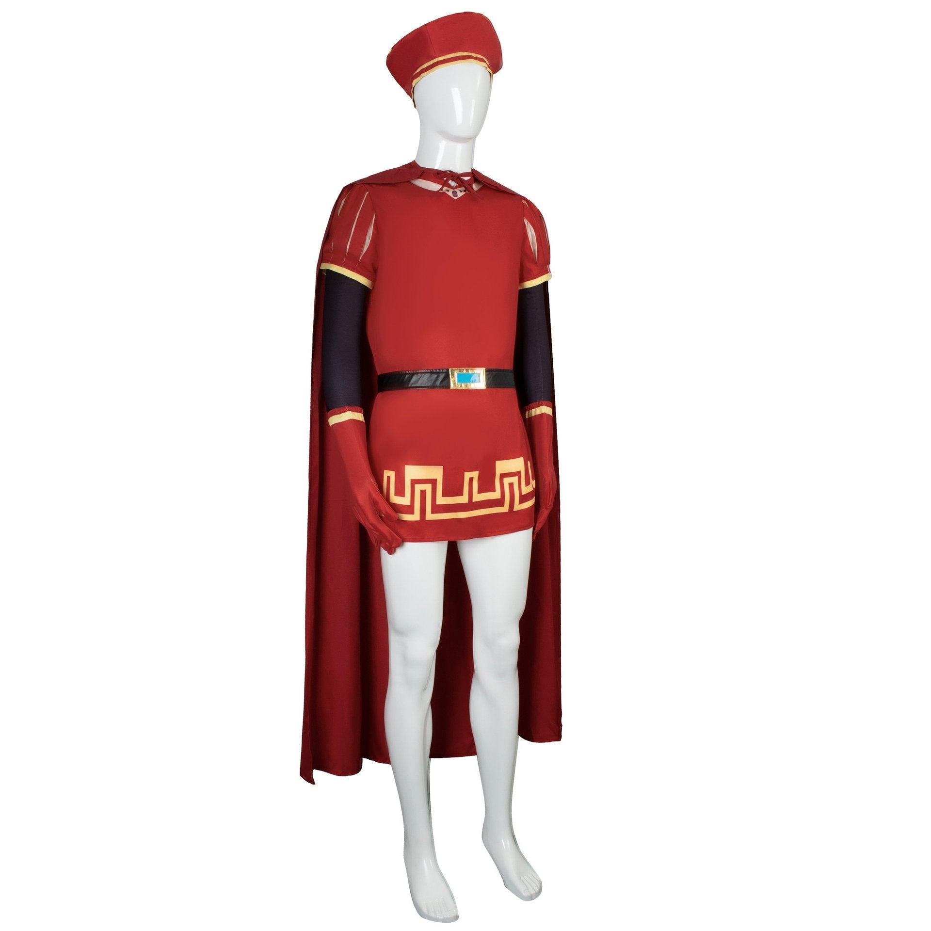 BuyLord Farquaad Halloween Cosplay Costume Shrek Red Robe Cape Now Cheaper With 3 - 5 Days Ship - PajamasBuy