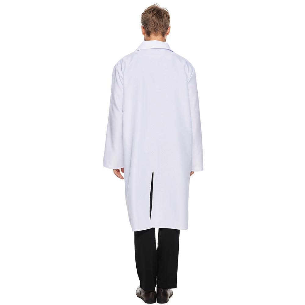 Mad Scientist Coat with Wig Halloween carnival costume for Adult - Pajamasbuy