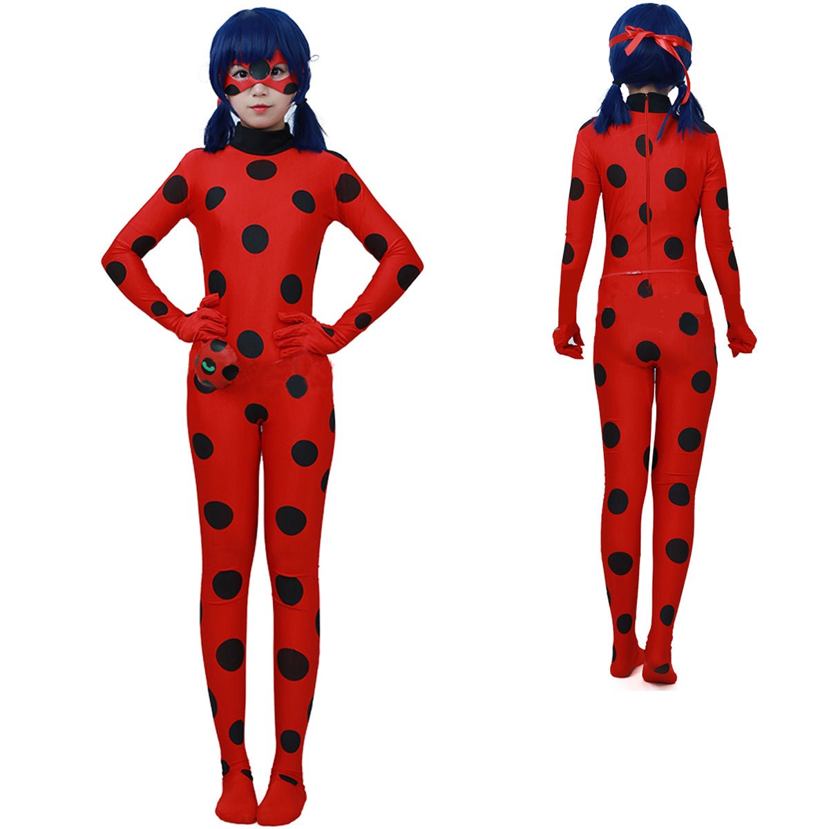 BuyMarinette Dupain Cheng Miraculous Ladybug Cosplay Adult Costume Zentai Kids Now Cheaper With 3 - 5 Days Ship - PajamasBuy