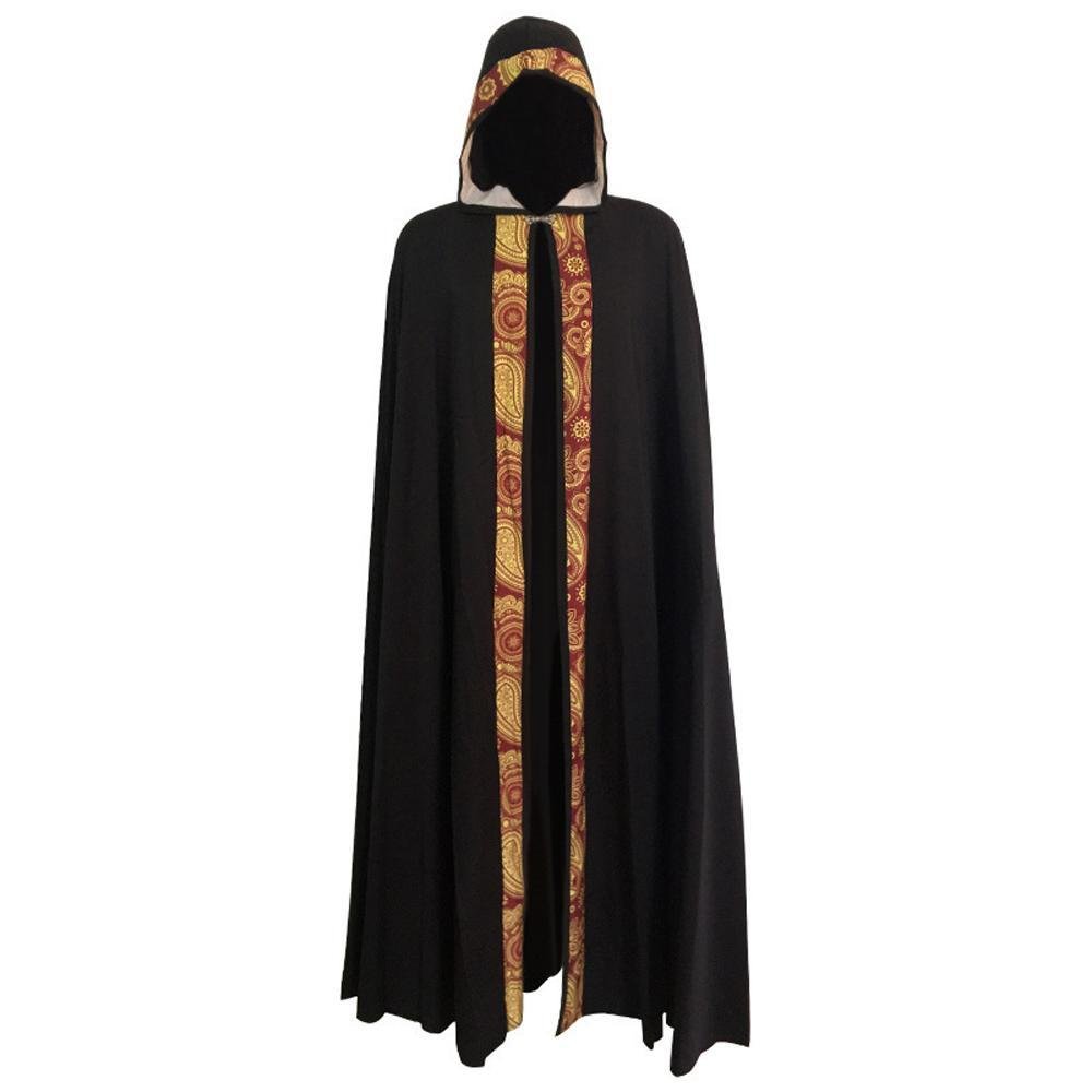 BuyMen's Long Cloak Medieval Church Clergy Loose Dress Cape Cosplay Costume Halloween Outfit Now Cheaper With 3 - 5 Days Ship - PajamasBuy