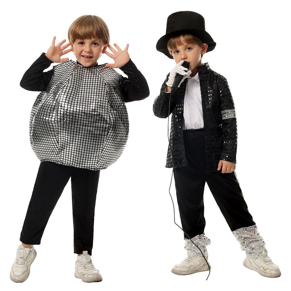 Michael Jackson Kids Performance Costume Tap Dance MJ Imitation Outfit - Pajamasbuy