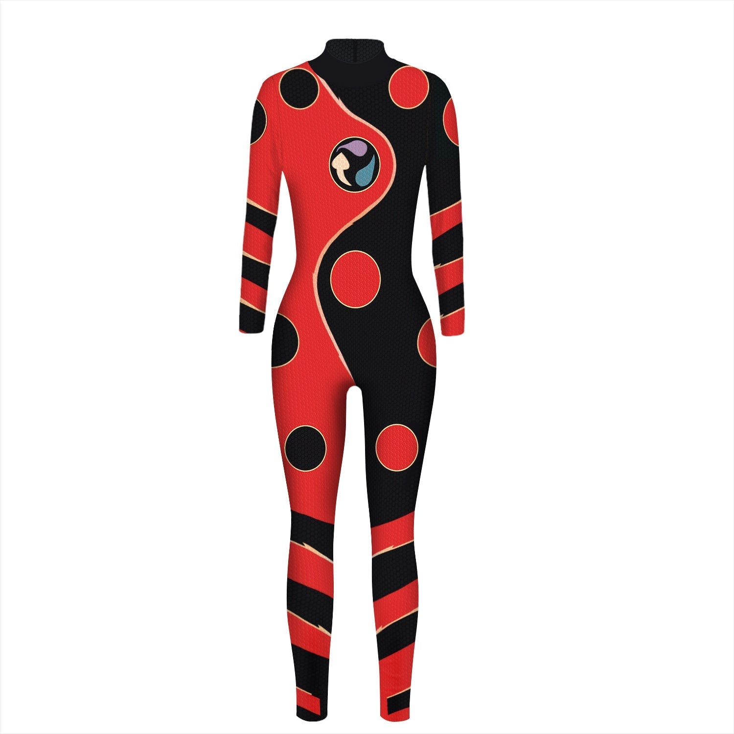 BuyMiraculous Ladybug Movie Jumpsuit Halloween Party Cosplay Costume for Adult Now Cheaper With 3 - 5 Days Ship - PajamasBuy