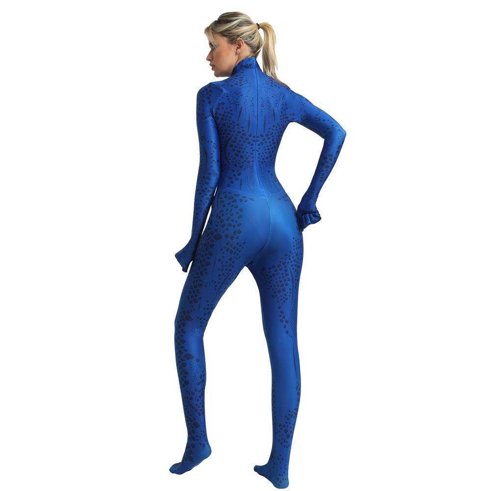 BuyMystique Outfits Halloween Cosplay Costume Bodycon Jumpsuit Now Cheaper With 3 - 5 Days Ship - PajamasBuy