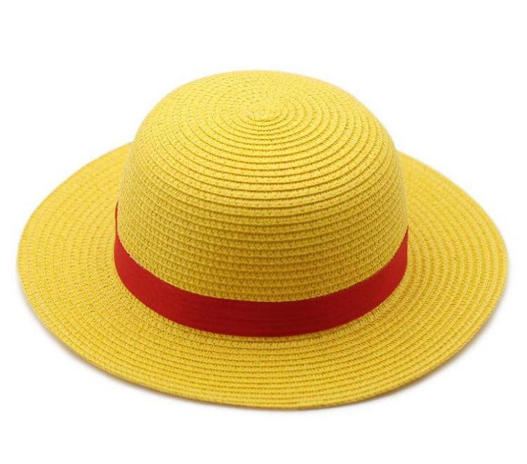 Buyone picece luffy costume Anime Cosplay with straw hat Whole Set Now Cheaper With 3 - 5 Days Ship - PajamasBuy