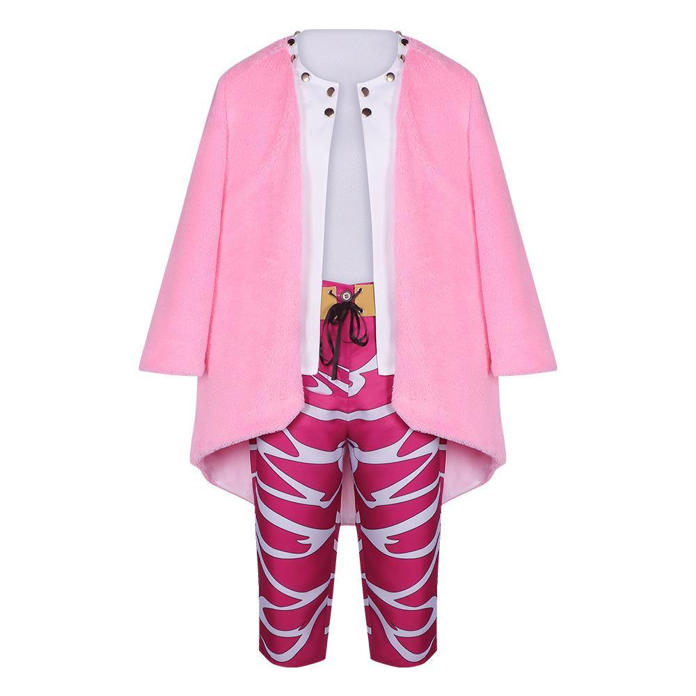 One Piece Donquixote Doflamingo Cosplay Costume Outfits Halloween Carnival Suit - Pajamasbuy