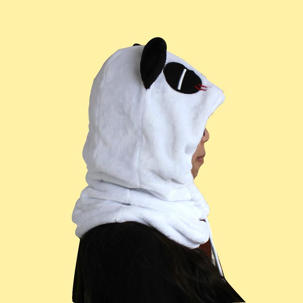 BuyPanda Kigurumi Neck warmer Hooded animal hat Now Cheaper With 3 - 5 Days Ship - PajamasBuy