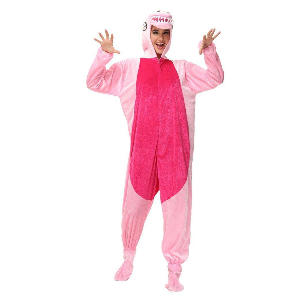 Pink Dinosaur momo Animal kigurumi onesies Costume - Pajamasbuy