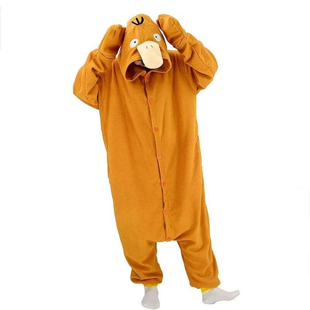 Pok¨¦mon Psyduck Kigurumi Onesies Game Pajamas Pyjamas Halloween Costume - Pajamasbuy