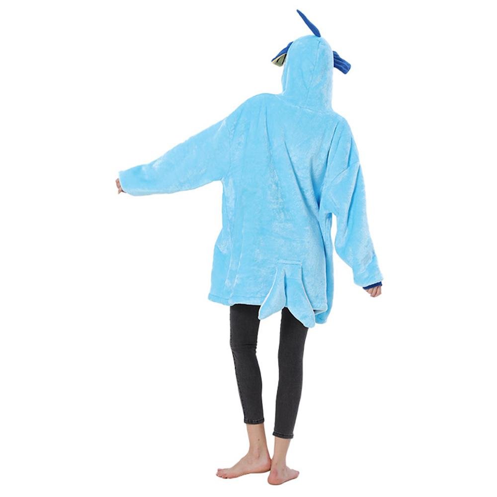 BuyPokémon Vaporeon Costume Keep Warm Cozy Lazy TV Blanket Pajamas Now Cheaper With 3 - 5 Days Ship - PajamasBuy