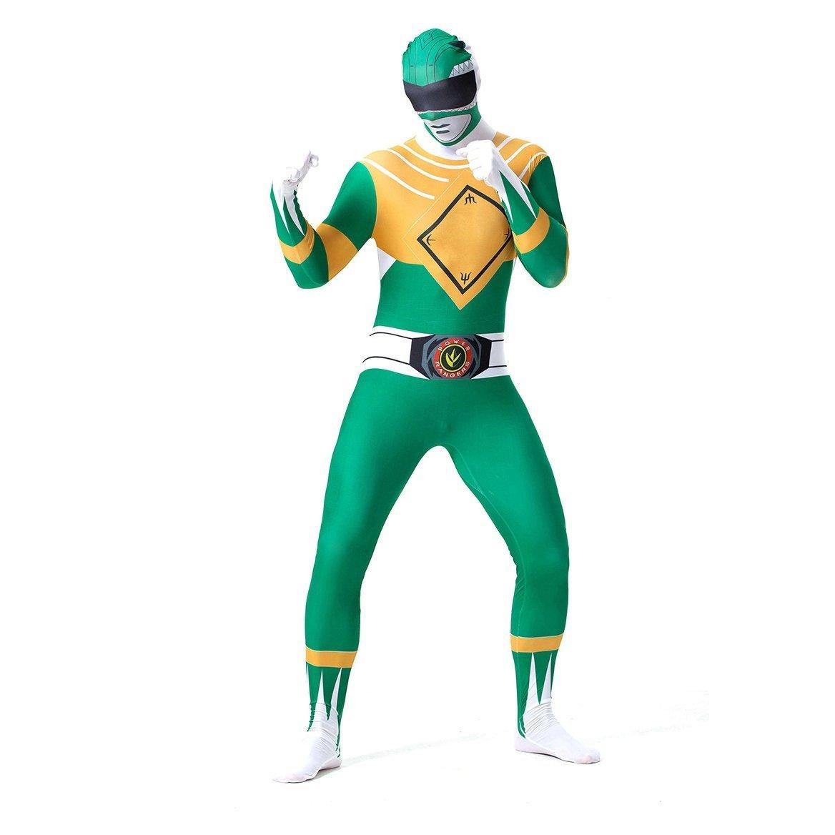 Power Ranger Zentai Bodysuit Halloween Cosplay Costume - Pajamasbuy