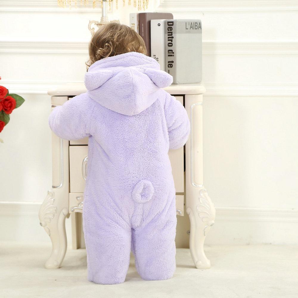 Purple Cat Cute Baby Infant Toddler Animal Onesie Costume - Pajamasbuy