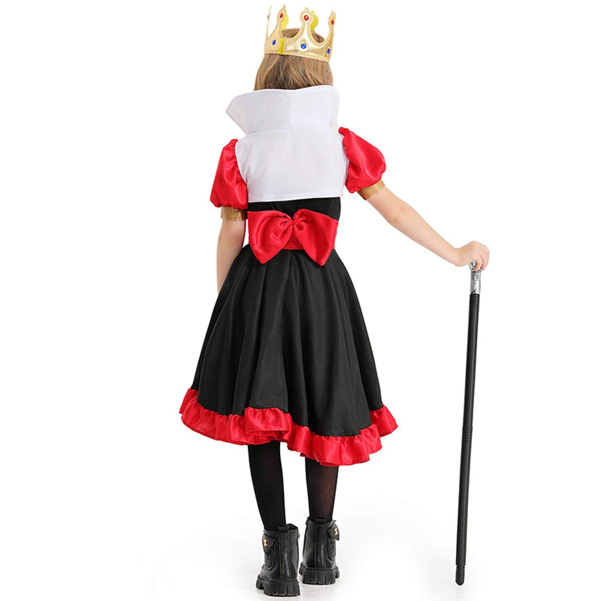 BuyQueen of Hearts Outfits Halloween Carnival Suit Cosplay Costume For Kids Now Cheaper With 3 - 5 Days Ship - PajamasBuy