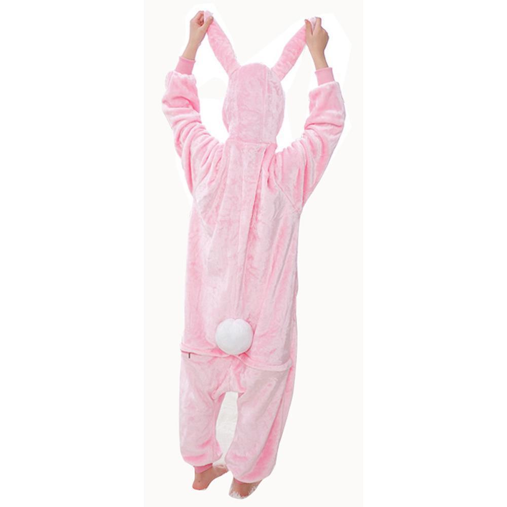 Rabbit Hooded Kigurumi Onesies Pajamas Easter Costume For Kids - Pajamasbuy