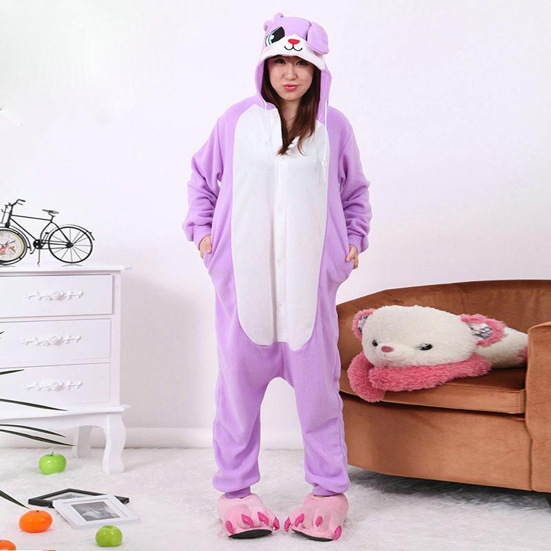 Rabbit Kigurumi Pajamas Animal Hoodie Bunny Easter Costume Onesies - Pajamasbuy