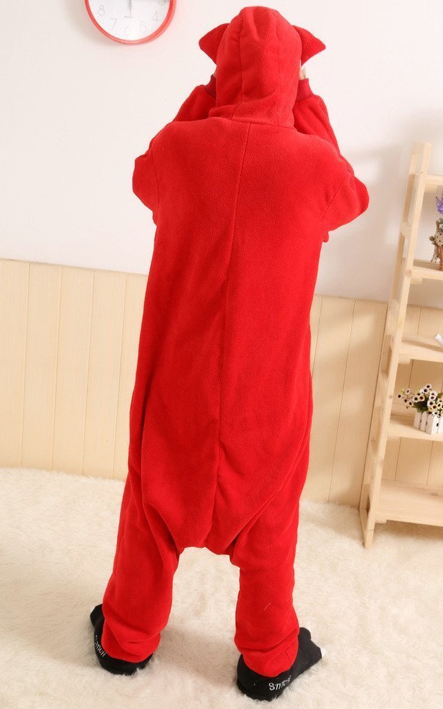 BuyRed Fox Onesies Hoodie Pajamas Animal Costume Kigurumi Now Cheaper With 3 - 5 Days Ship - PajamasBuy