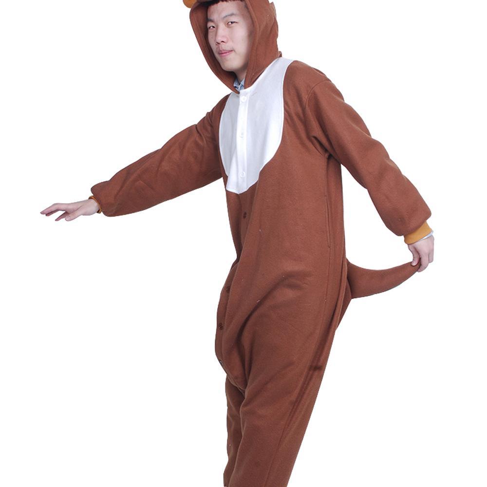 BuyReindeer Deer Cartoon Animal Kigurumi Onesie Pajama Costume Now Cheaper With 3 - 5 Days Ship - PajamasBuy