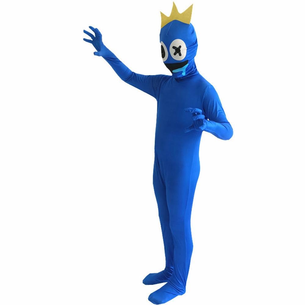 BuyRoblox rainbow friends Cosplay Costume Blue Monster costume jumpsuit Now Cheaper With 3 - 5 Days Ship - PajamasBuy