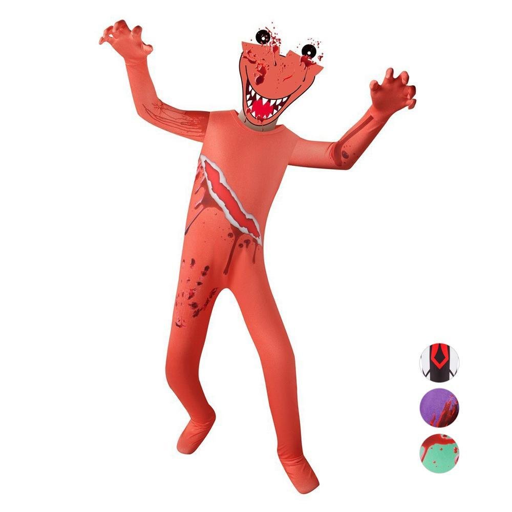 BuyRoblox rainbow friends Cosplay Costume Red Monster costume jumpsuit Now Cheaper With 3 - 5 Days Ship - PajamasBuy