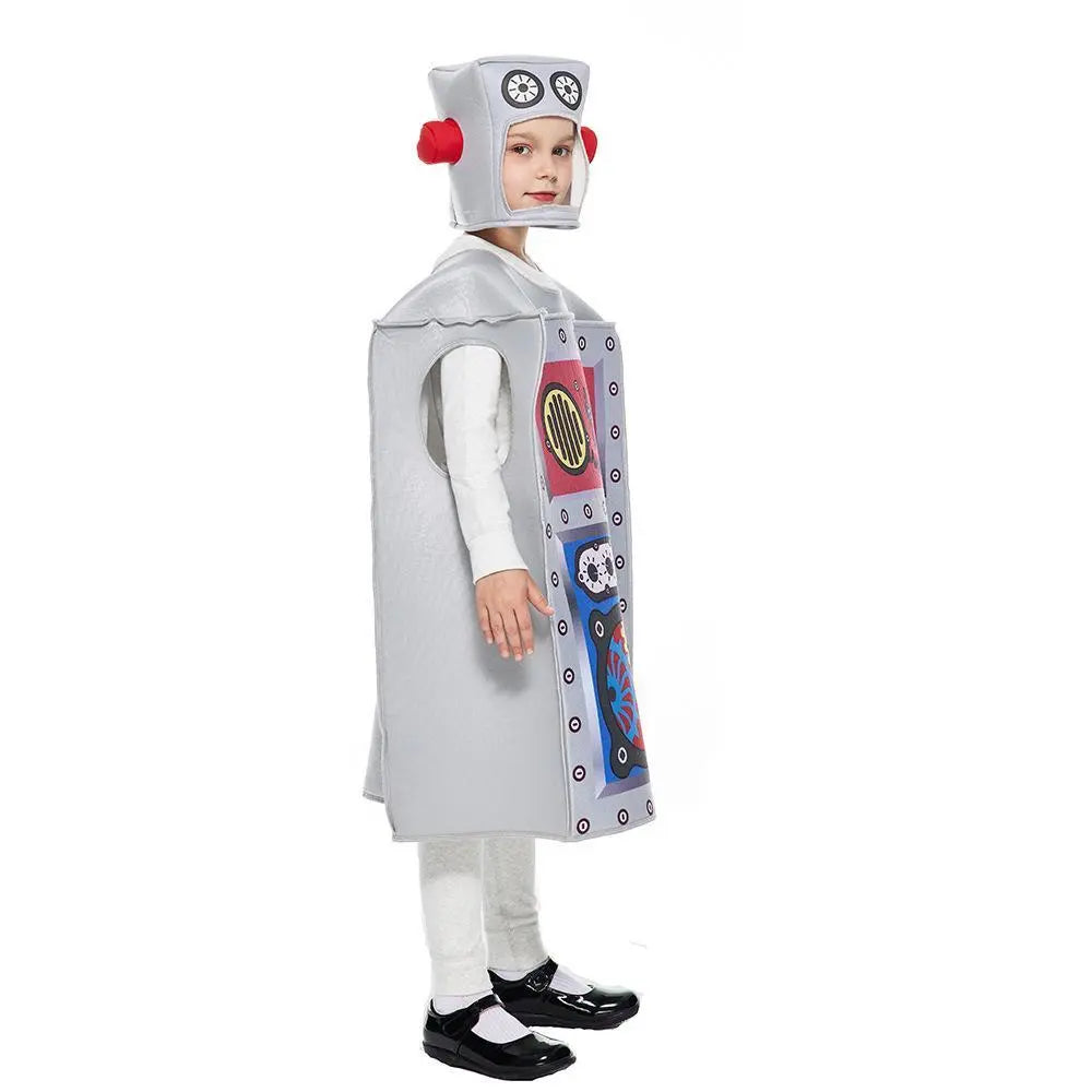 robot Cosplay Compound Sponge Party halloween Costumes for Kids - Pajamasbuy