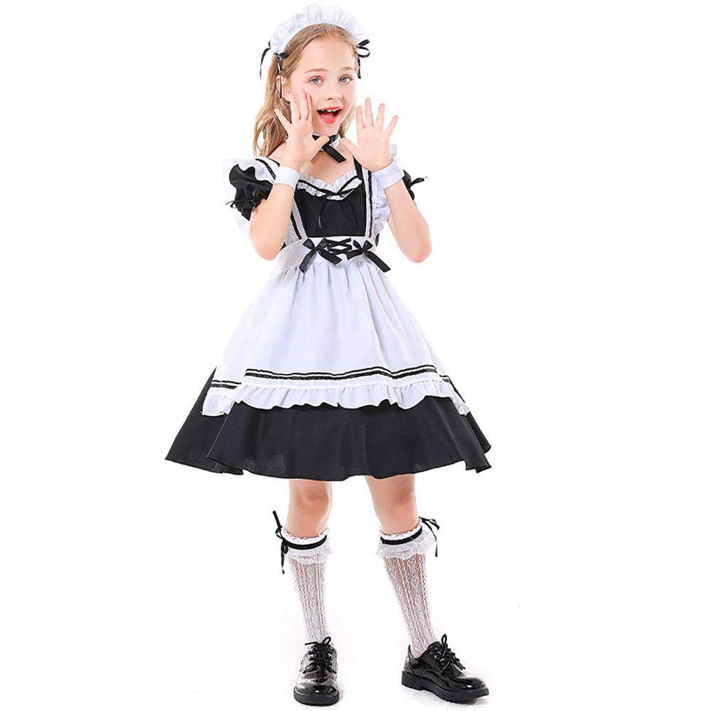 BuyRole maid playing black and white maid suit Now Cheaper With 3 - 5 Days Ship - PajamasBuy