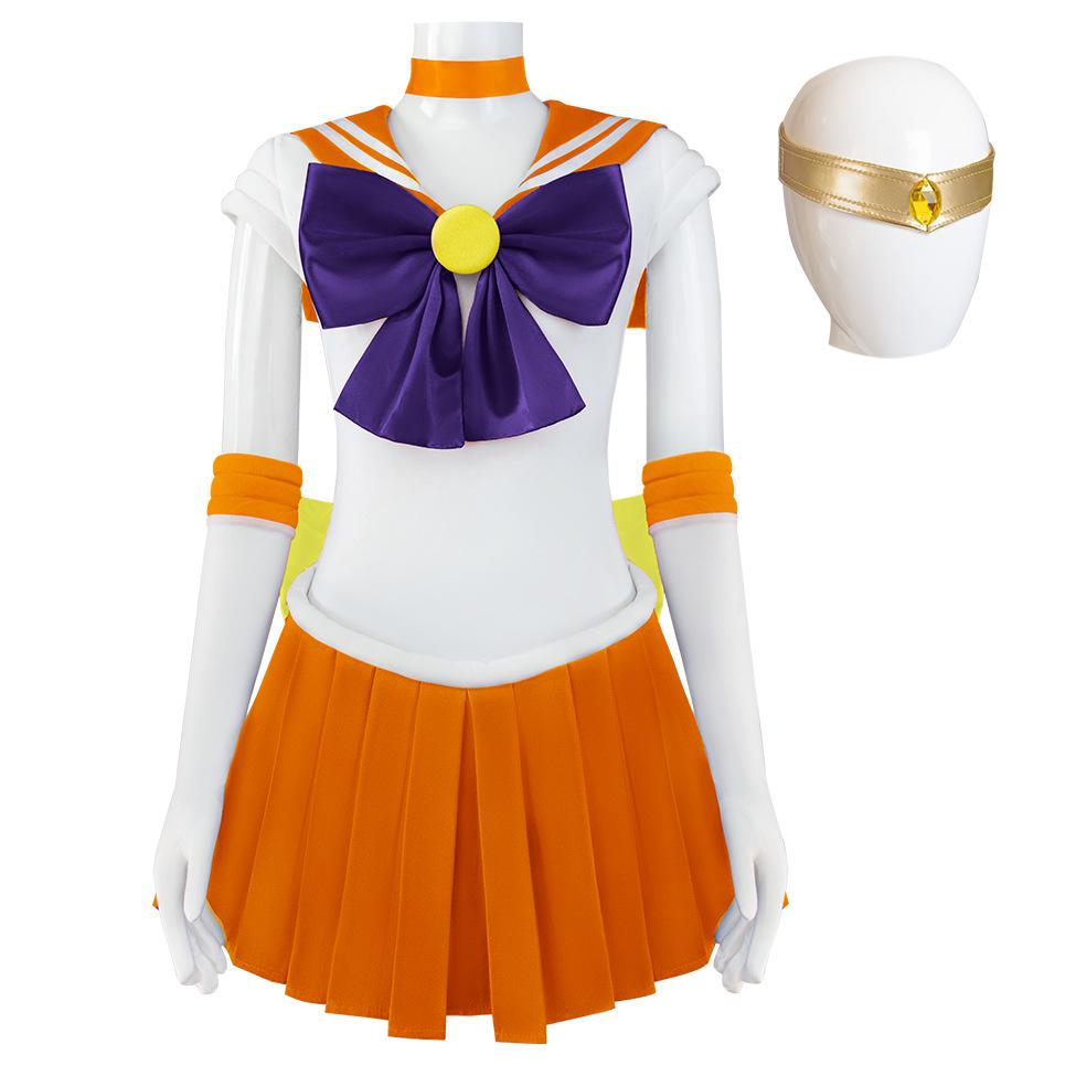 BuySailor Moon Minako Aino Costume Uniform Cosplay Dress Outfits Halloween Suit Now Cheaper With 3 - 5 Days Ship - PajamasBuy