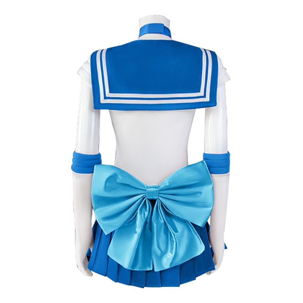 Sailor Moon Mizuno Ami Costume Uniform Dress Outfits Suit Cosplay Halloween - Pajamasbuy