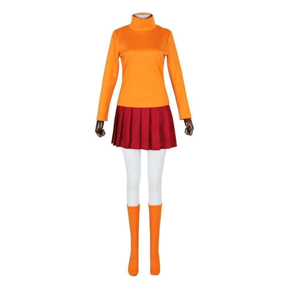 Scoob Scooby - Doo Velma Daphne Costume Cosplay - Pajamasbuy