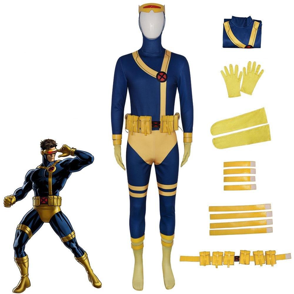 Scott Summers X - Men Cosplay Costumes Carnival Party Outfits Full Set For Adult - Pajamasbuy