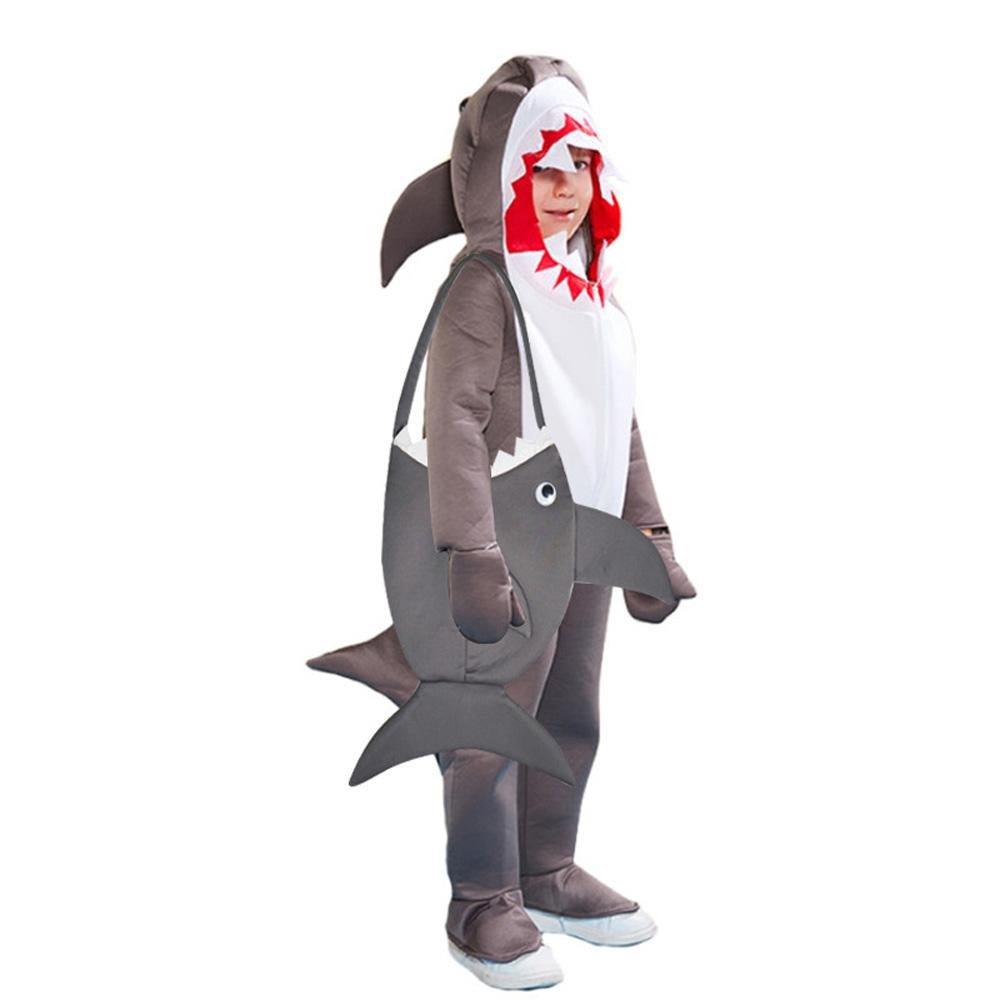 Sea Life Shark Child Jumpsuit Costume Party kids Cosplay Halloween - Pajamasbuy