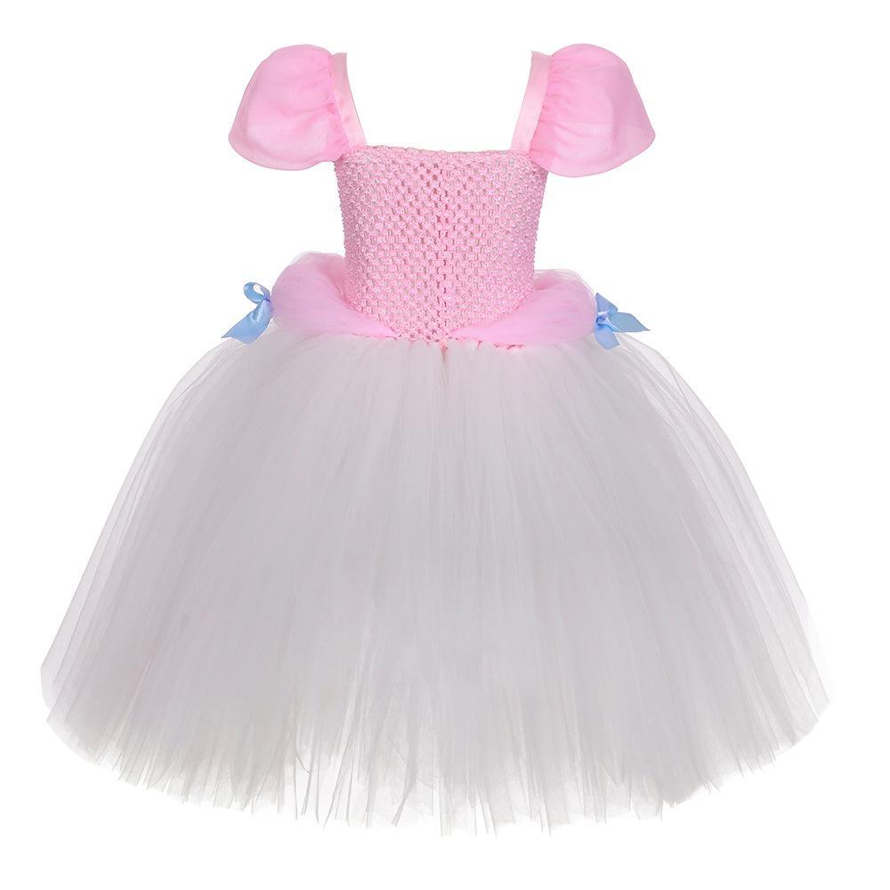 Snow White Princess Costume Kids Girls Cosplay Party Tutu Cake Dress Halloween Outfit - Pajamasbuy