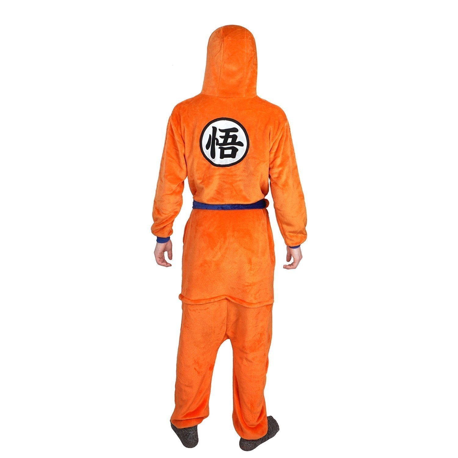 BuySon Goku Pajamas Anime Kigurumi Adult Unisex Onesie Flannel Sleepwear Now Cheaper With 3 - 5 Days Ship - PajamasBuy