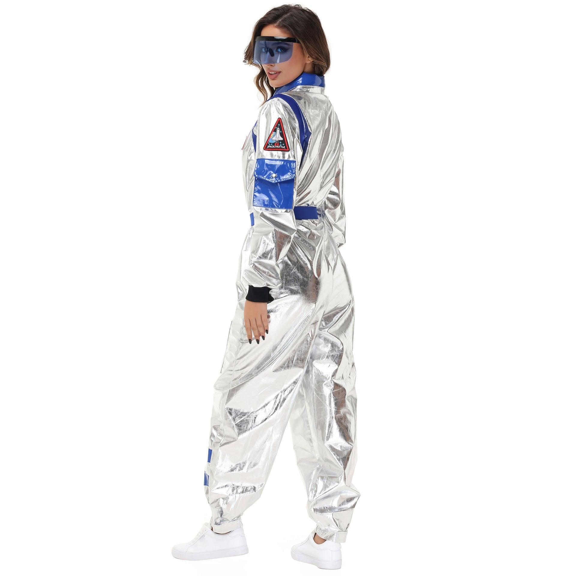 Space Suit Astronaut Couples Costume Carnival Halloween For Women Men - Pajamasbuy