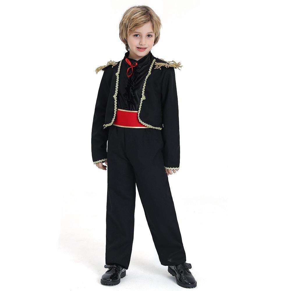 Spanish Matador Flamenco Dance Exotic Kids Cosplay Costume - Pajamasbuy