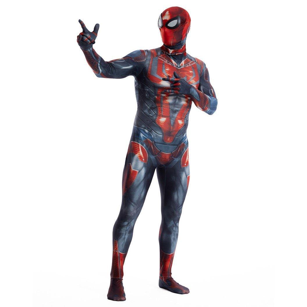 Spider Armor MK III Spider Man Peter Parker Shimmering Cosplay Suit PS4 Costume - Pajamasbuy