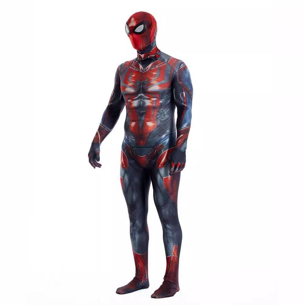 BuySpider Armor MK III Spider Man Shimmering Cosplay Suit PS4 Costume for Kids and Adults Now Cheaper With 3 - 5 Days Ship - PajamasBuy