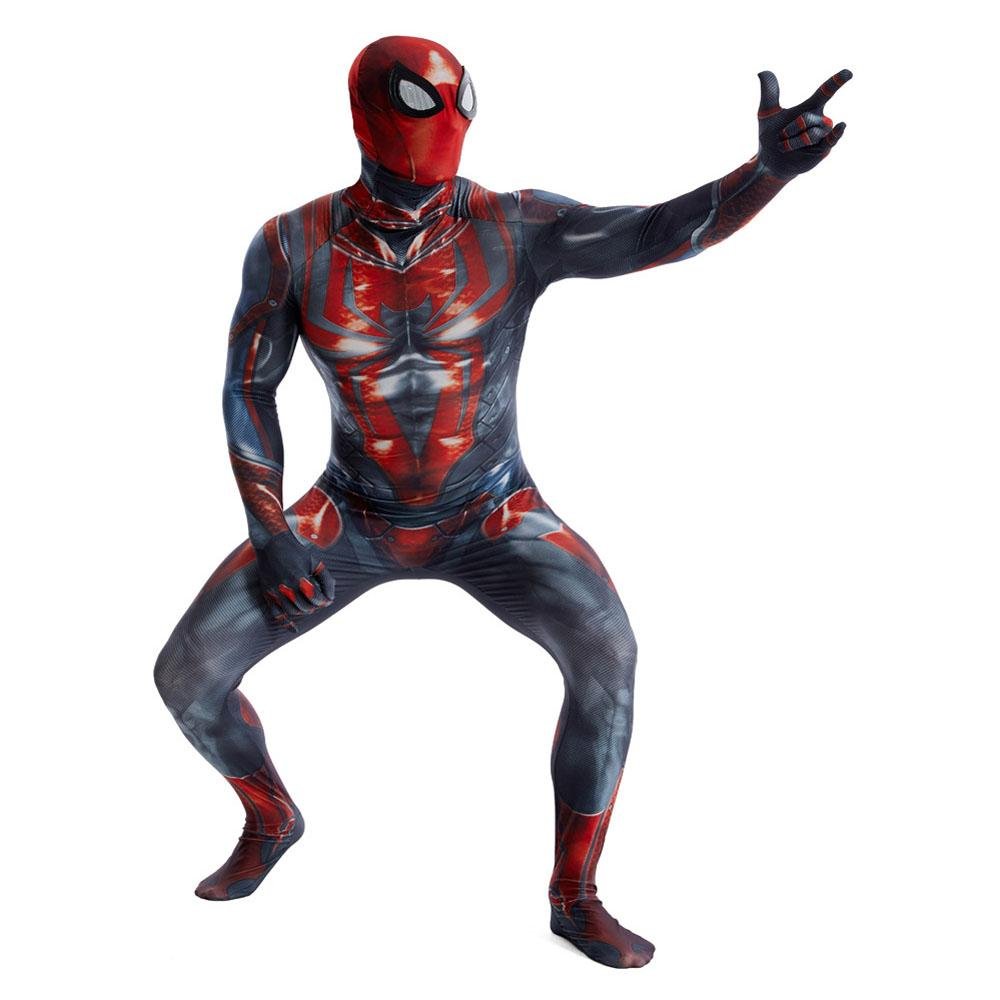 BuySpider Armor MK III Spider Man Shimmering Cosplay Suit PS4 Costume for Kids and Adults Now Cheaper With 3 - 5 Days Ship - PajamasBuy