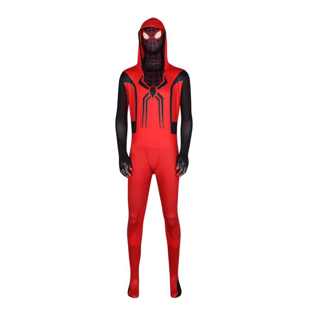 Spider - Man 2099 PS5 Comics Miles Morales Jumpsuit Halloween Cosplay Costume Bodysuit - Pajamasbuy