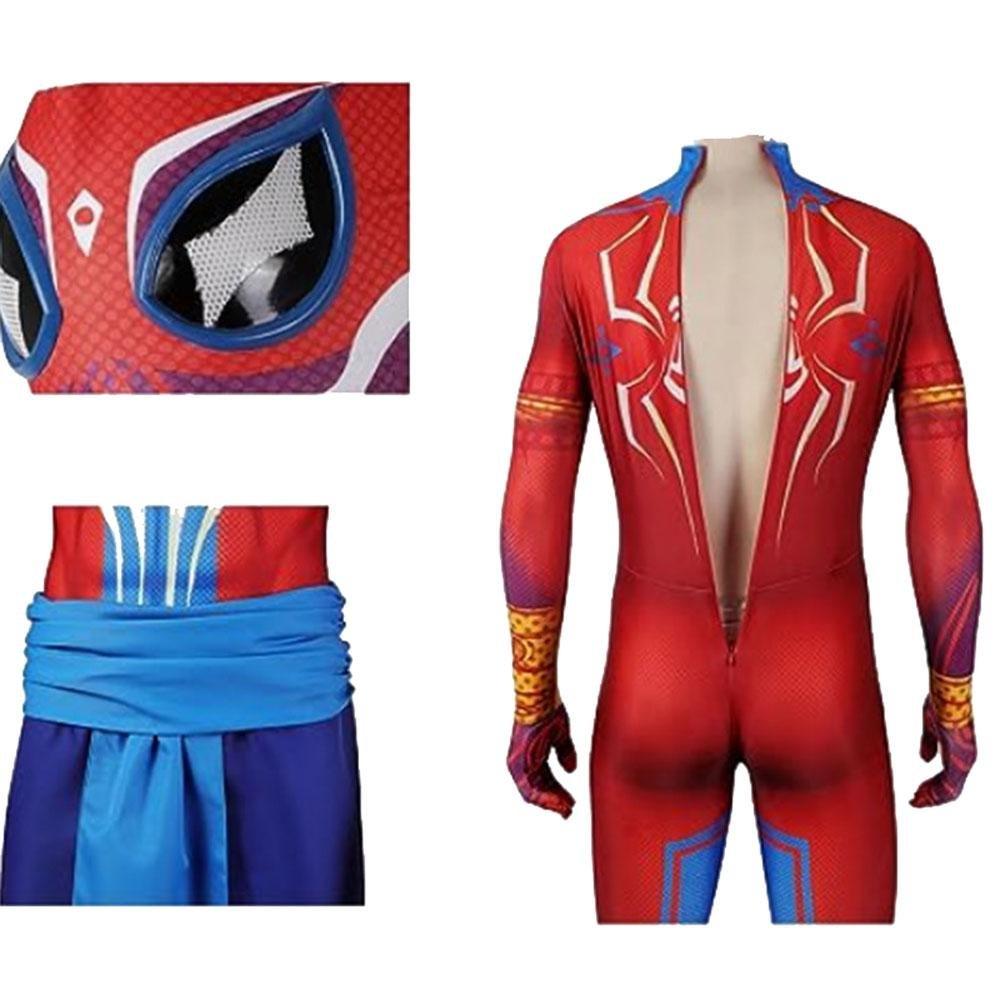 Spider - Man: Across The Spider - Verse India Pavitr Prabhakar Jumpsuit Cosplay Costume - Pajamasbuy