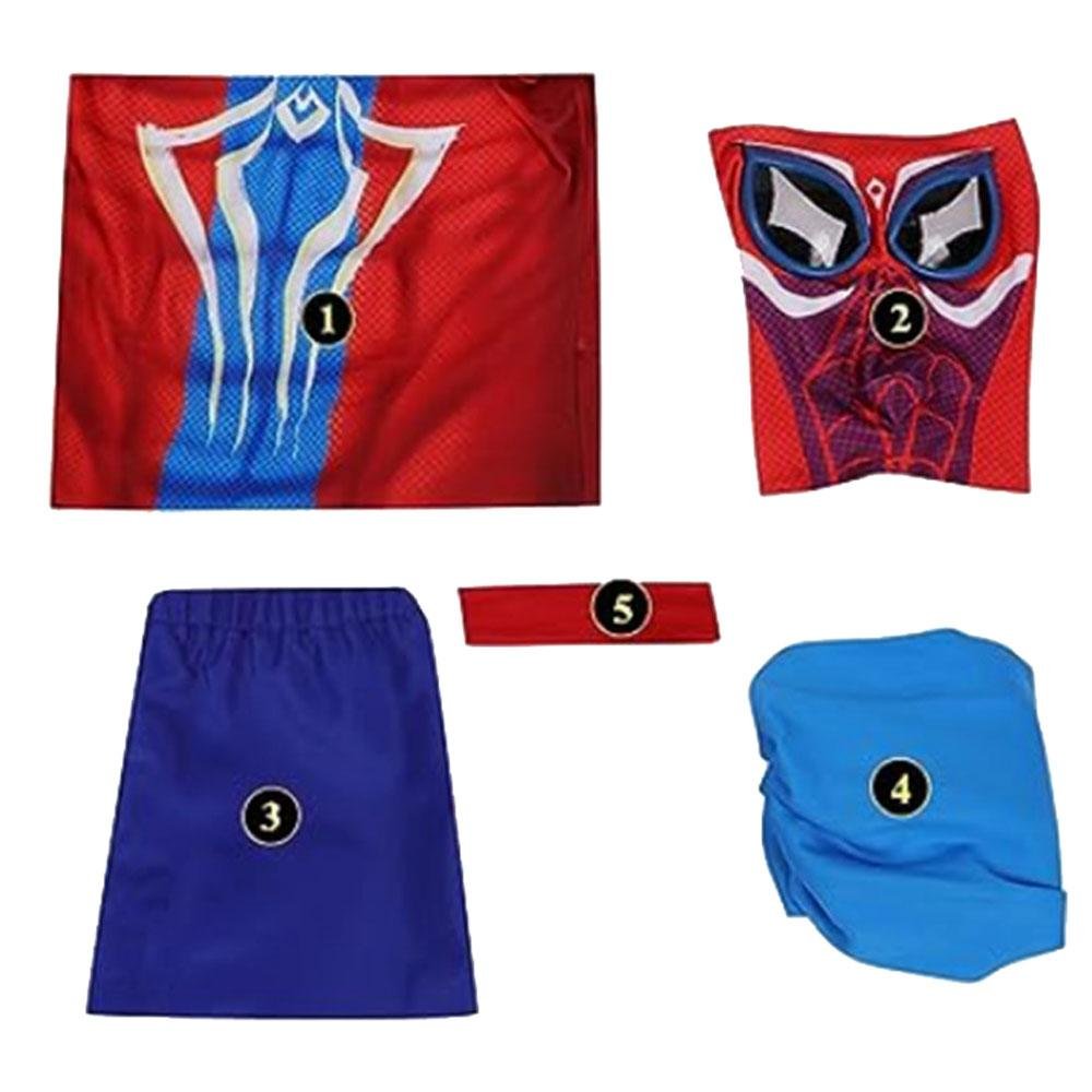 BuySpider - Man: Across The Spider - Verse India Pavitr Prabhakar Jumpsuit Cosplay Costume Now Cheaper With 3 - 5 Days Ship - PajamasBuy