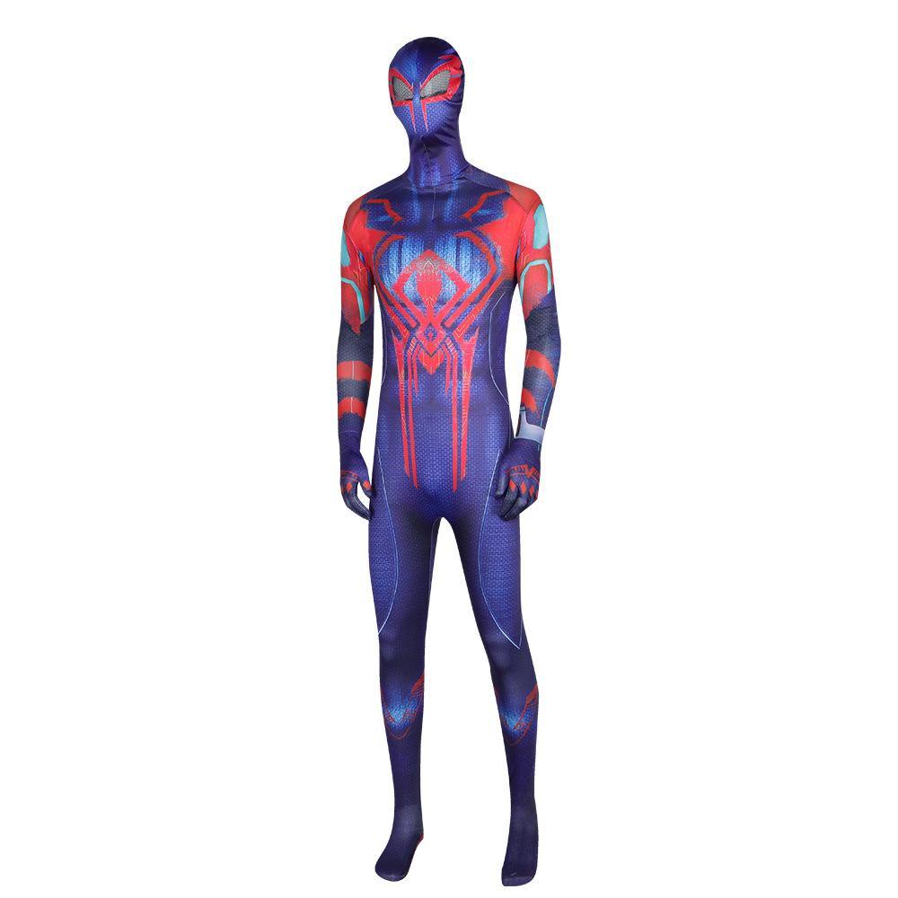 Spider Man Across the Spider Verse Miguel O'Hara Zentai Cosplay Costume Outfits Halloween Carnival Suit Adults - Pajamasbuy