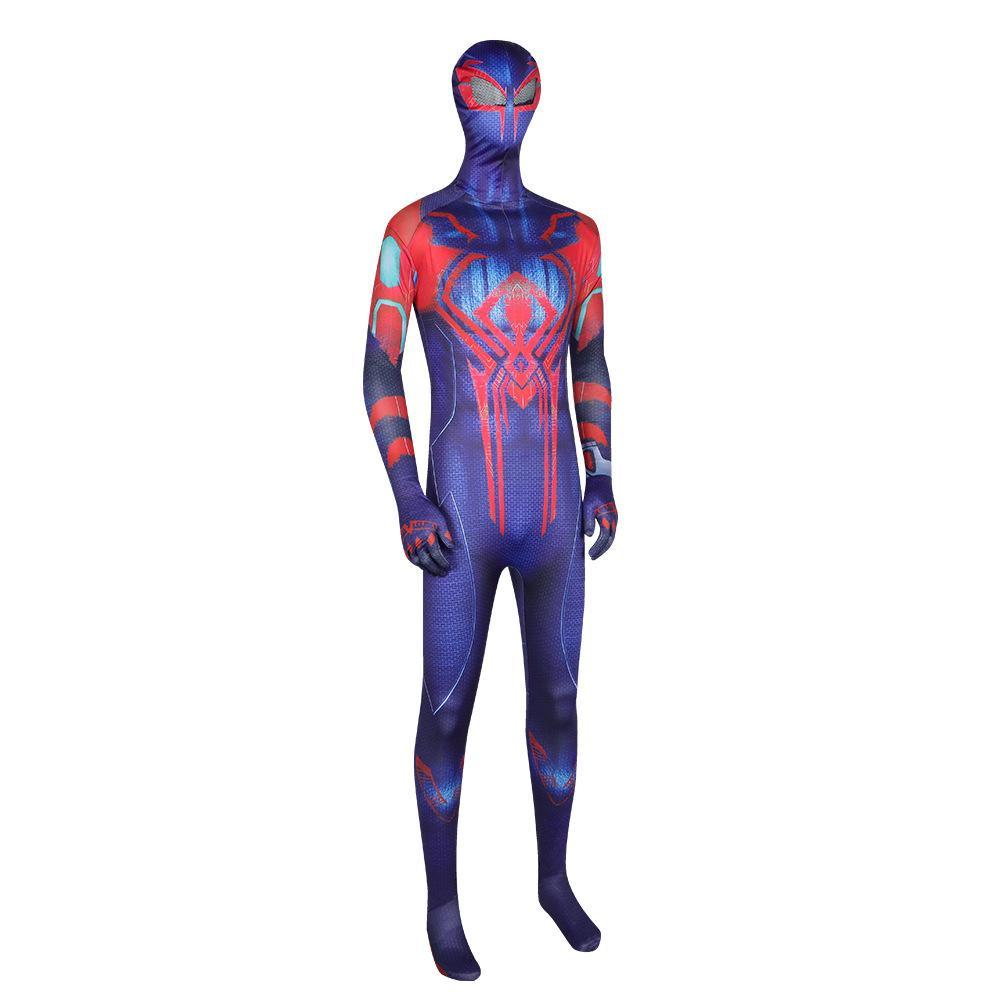 Spider Man Across the Spider Verse Miguel O'Hara Zentai Cosplay Costume Outfits Halloween Carnival Suit Adults - Pajamasbuy