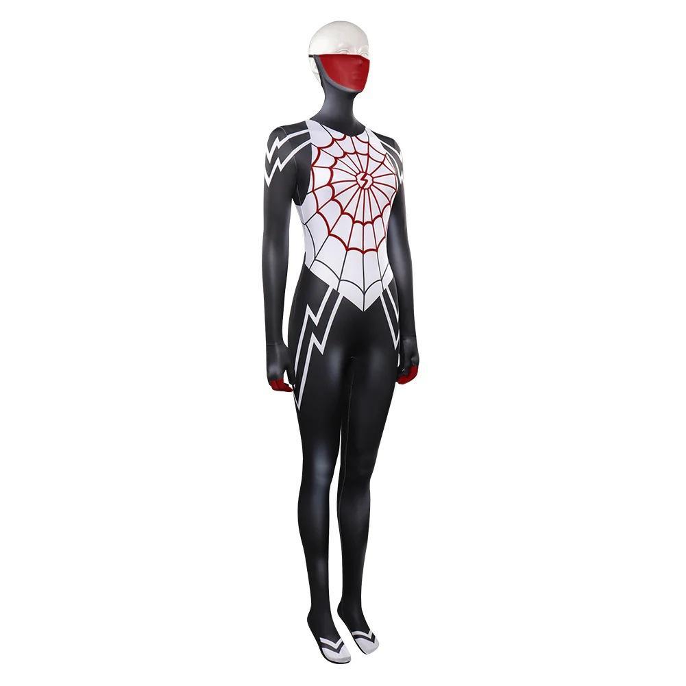 Spider - Man Cindy Moon Women Zentai Bodysuit Costume - Pajamasbuy