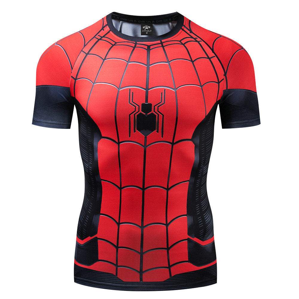 BuySpider - Man Far From Home Halloween Cosplay Costume Tight T - shirt Now Cheaper With 3 - 5 Days Ship - PajamasBuy