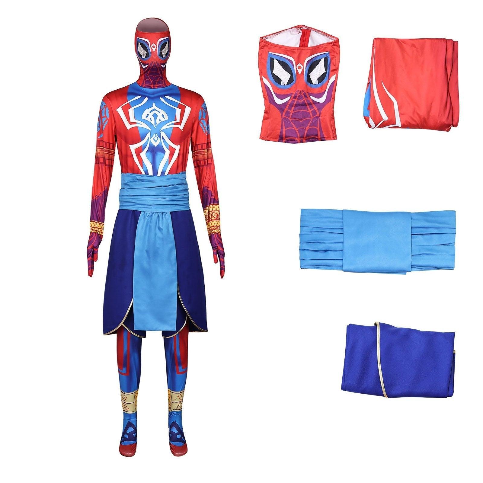 Spider - Man India Pavitr Prabhakar Bodysuit Costume Cosplay Spider - Man: Across The Spider - Verse Suit - Pajamasbuy