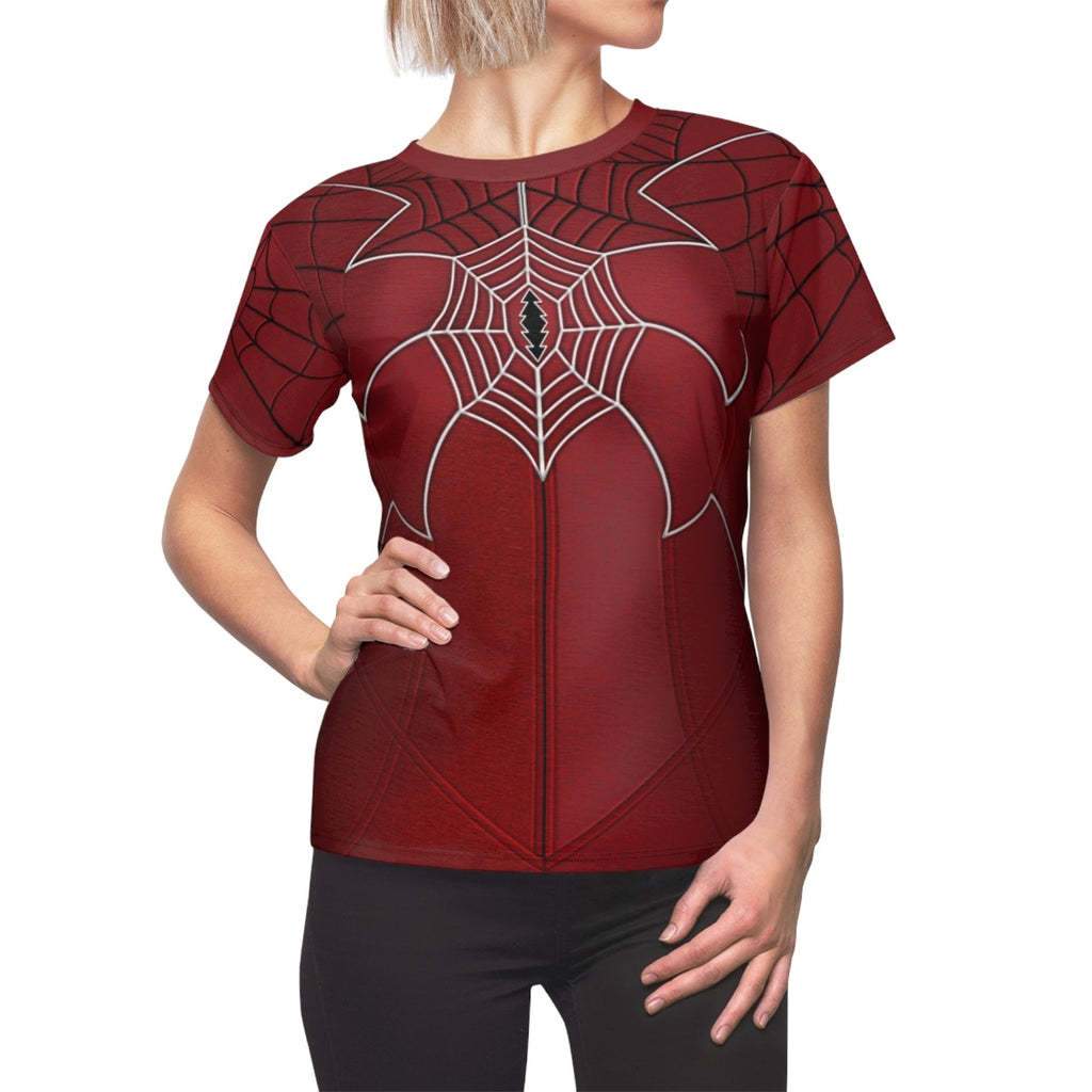 BuySpider - Woman Women's Short sleeve Shirt Madame Web Costume SuperHero Outfit Now Cheaper With 3 - 5 Days Ship - PajamasBuy