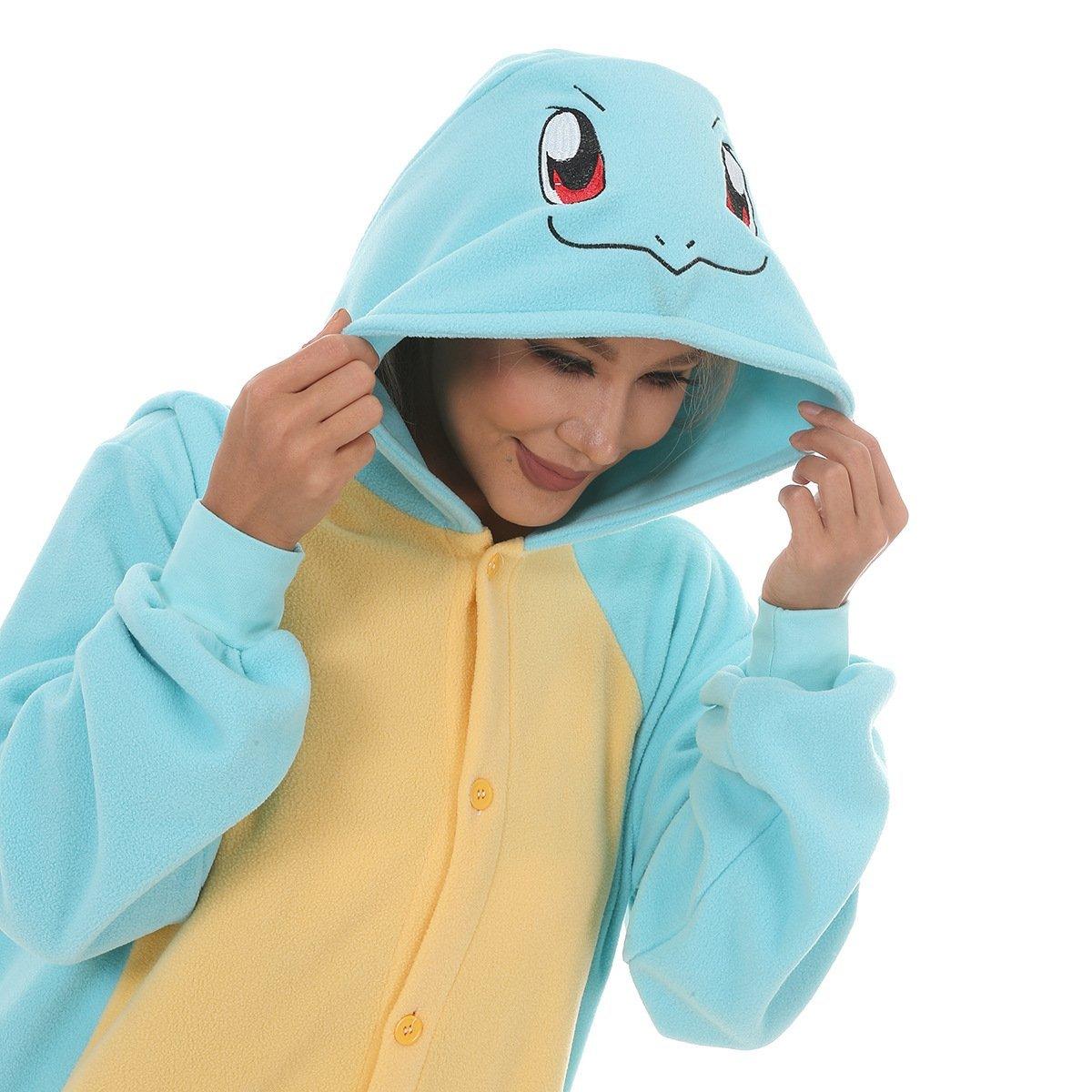 Squirtle kigurumi onesies Costume Adult women men Couples - Pajamasbuy